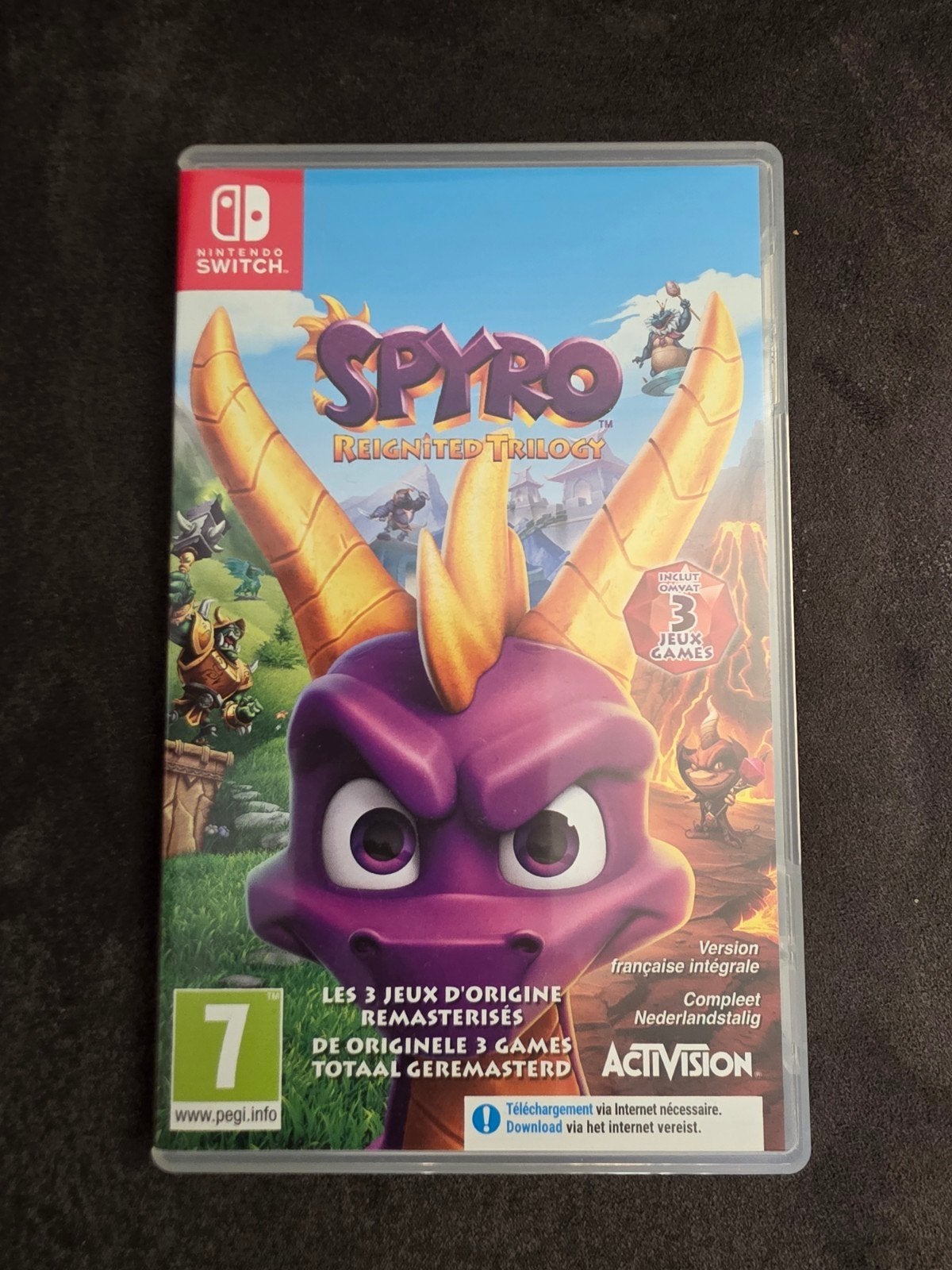 Spyro Reignited Trilogy | Nintendo Switch, Spelcomputers en Games, Spelcomputers | Nintendo Switch, Zo goed als nieuw, Switch Original
