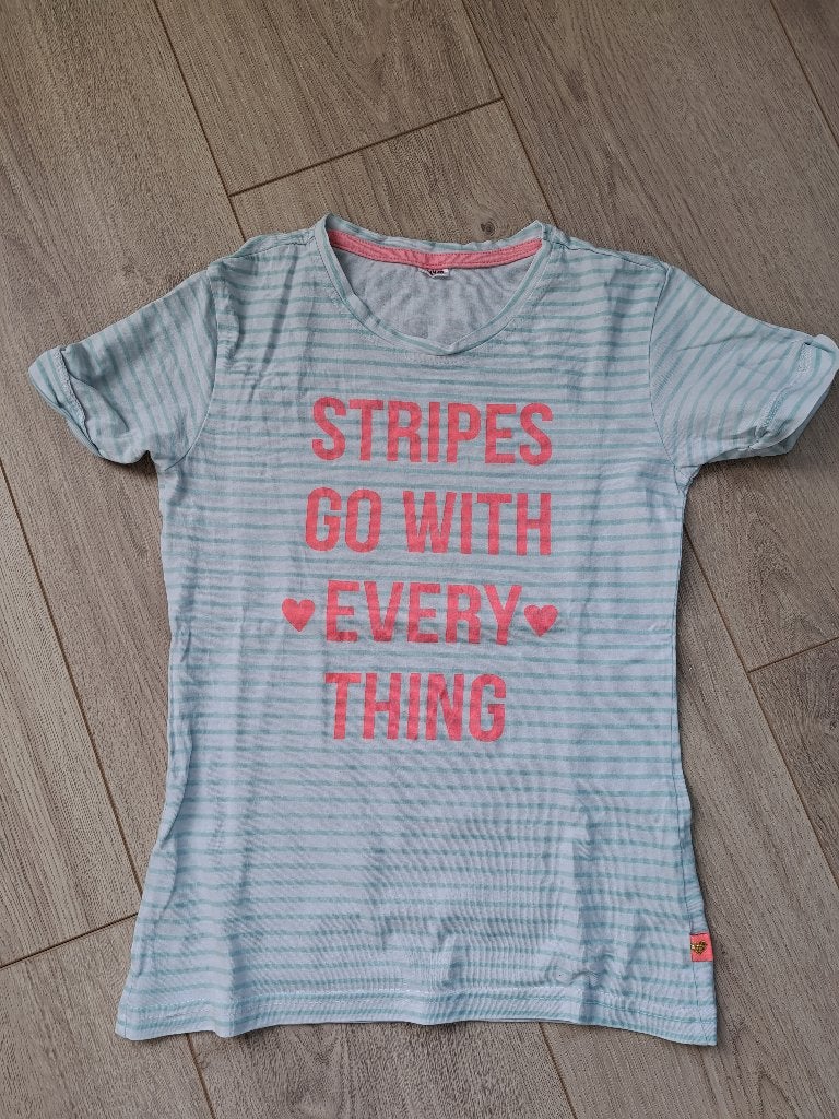 Shirts maat 134 diverse merken korte mouwen, Kinderen en Baby's, Kinderkleding | Maat 134, Ophalen of Verzenden, Gebruikt, Meisje