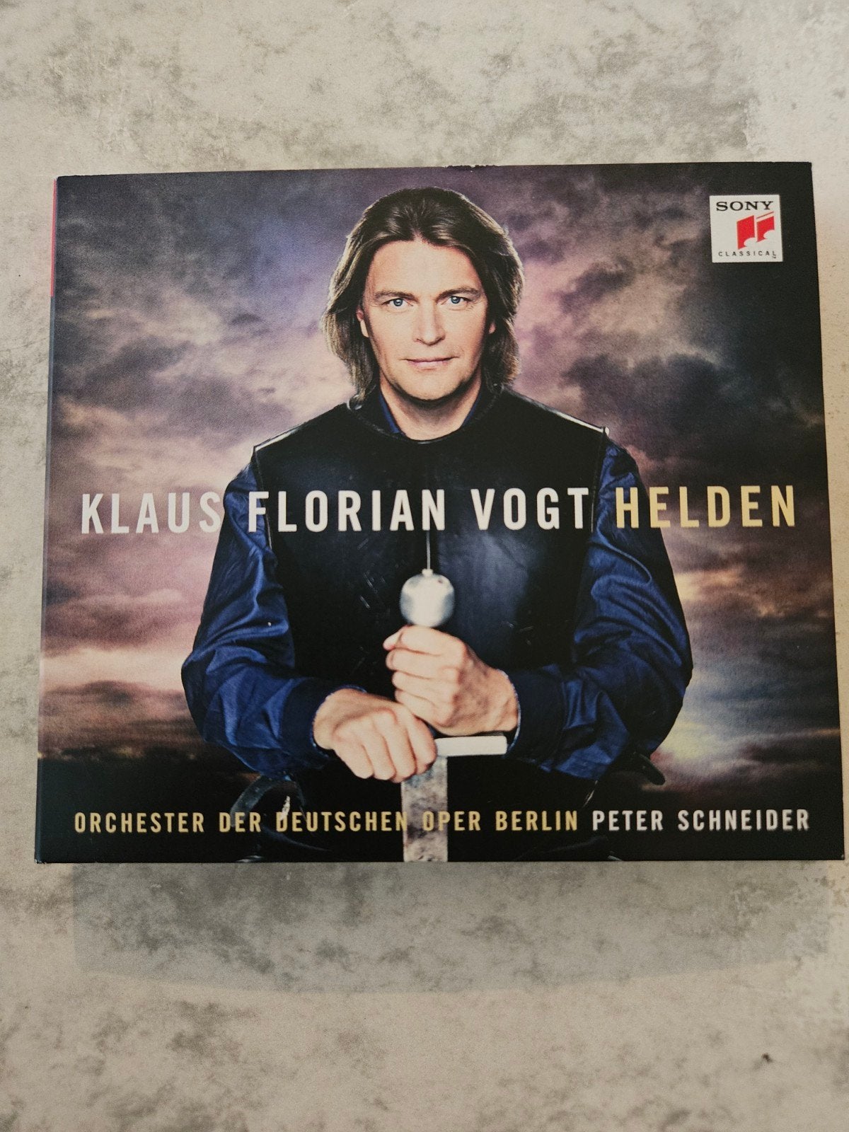 CD + DVD Klaus Florian Vogt – Helden (Deluxe Edition, Ophalen of Verzenden, Zo goed als nieuw