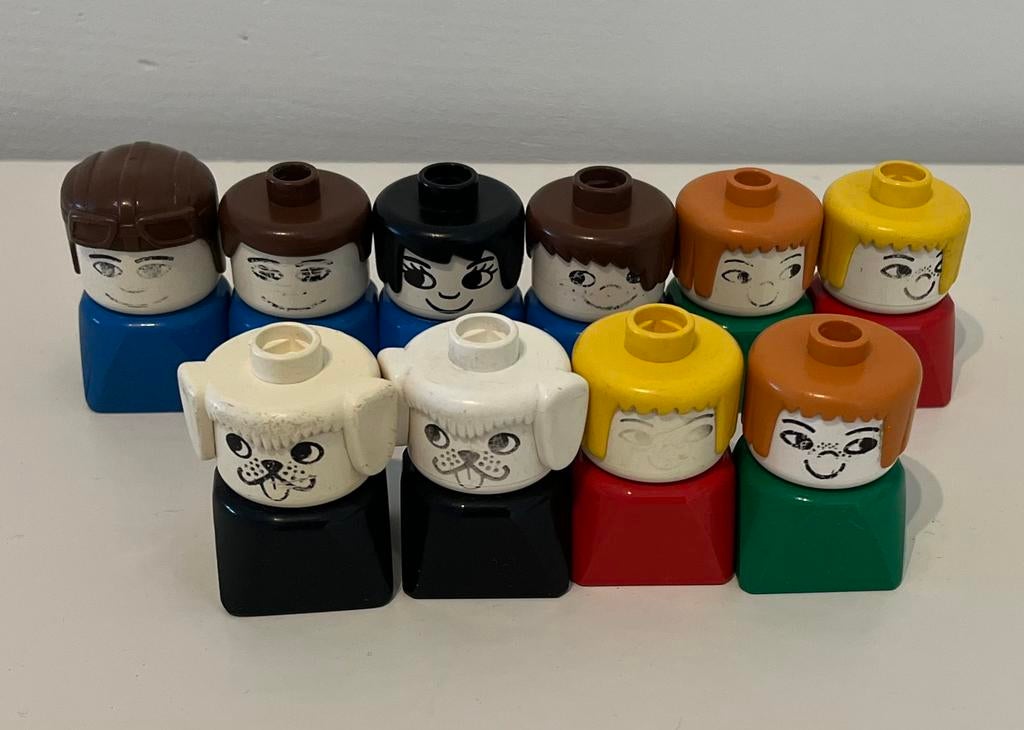 Retro duplo poppetjes, Ophalen of Verzenden, Zo goed als nieuw, Duplo