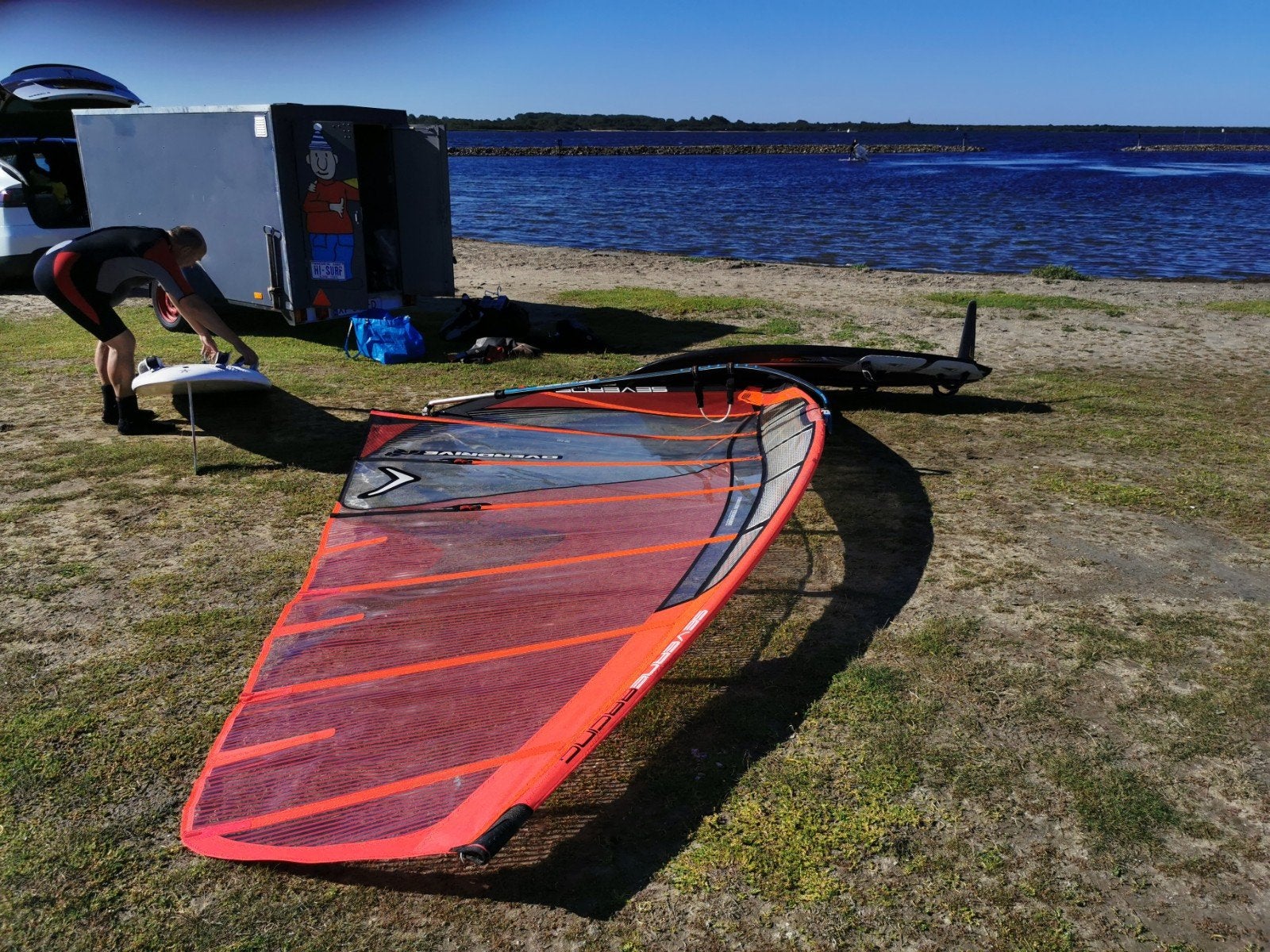 Severne overdrive - Gaastra airride - vinnen, Watersport en Boten, Gaastra, Verzenden, Minder dan 250 cm, Met draagtas