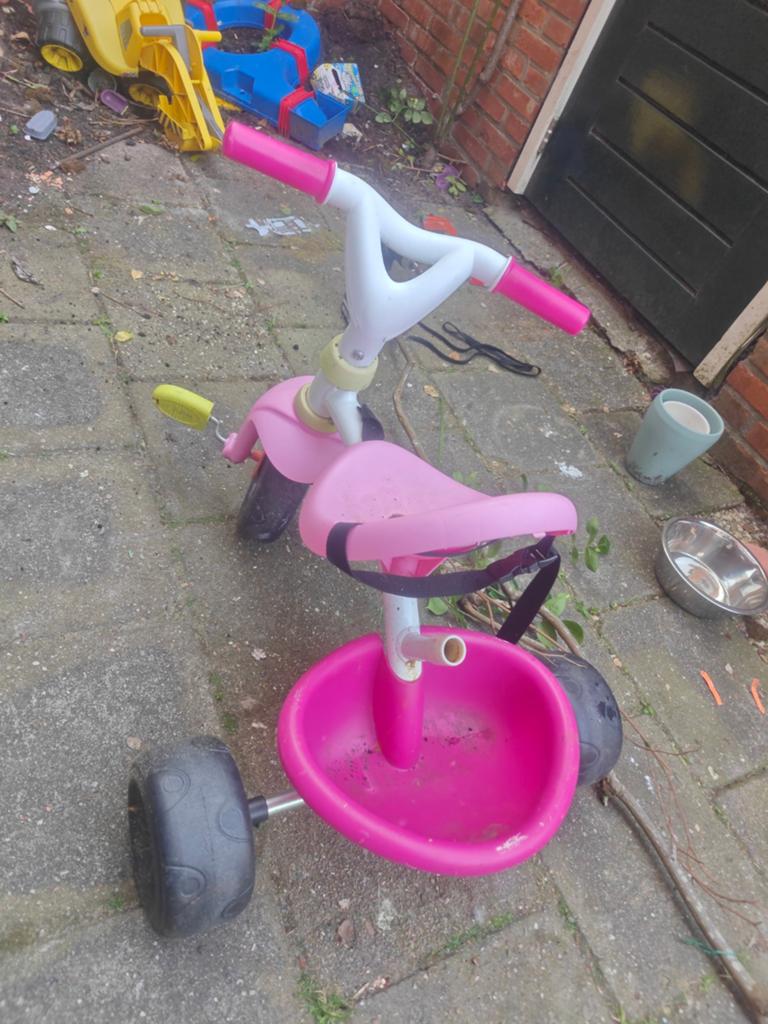 Roze driewieler - gratis op te halen, Ophalen, Gebruikt