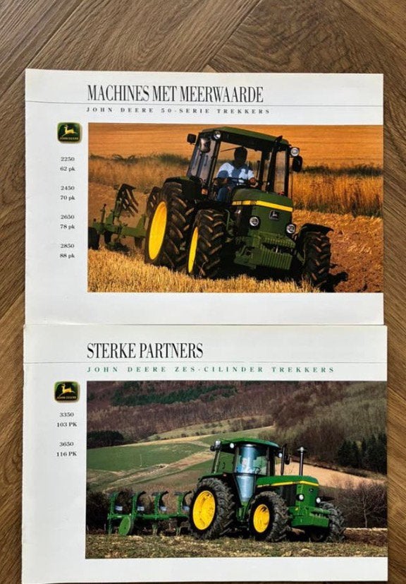 Folders van John deere, Boeken, Catalogussen en Folders, Verzenden, Zo goed als nieuw, Folder