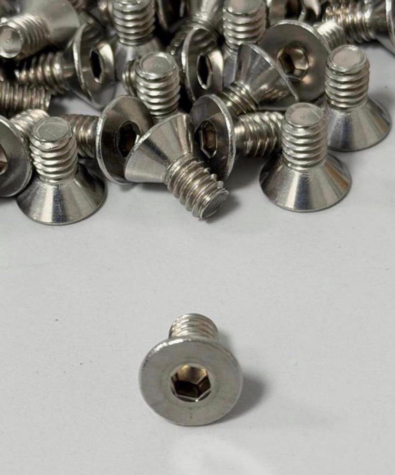 100x RVS inbus verzonken bout 1/4 UNC x 1/2 A2 inbusbouten, Doe-het-zelf en Verbouw, P, P, P, Nieuw