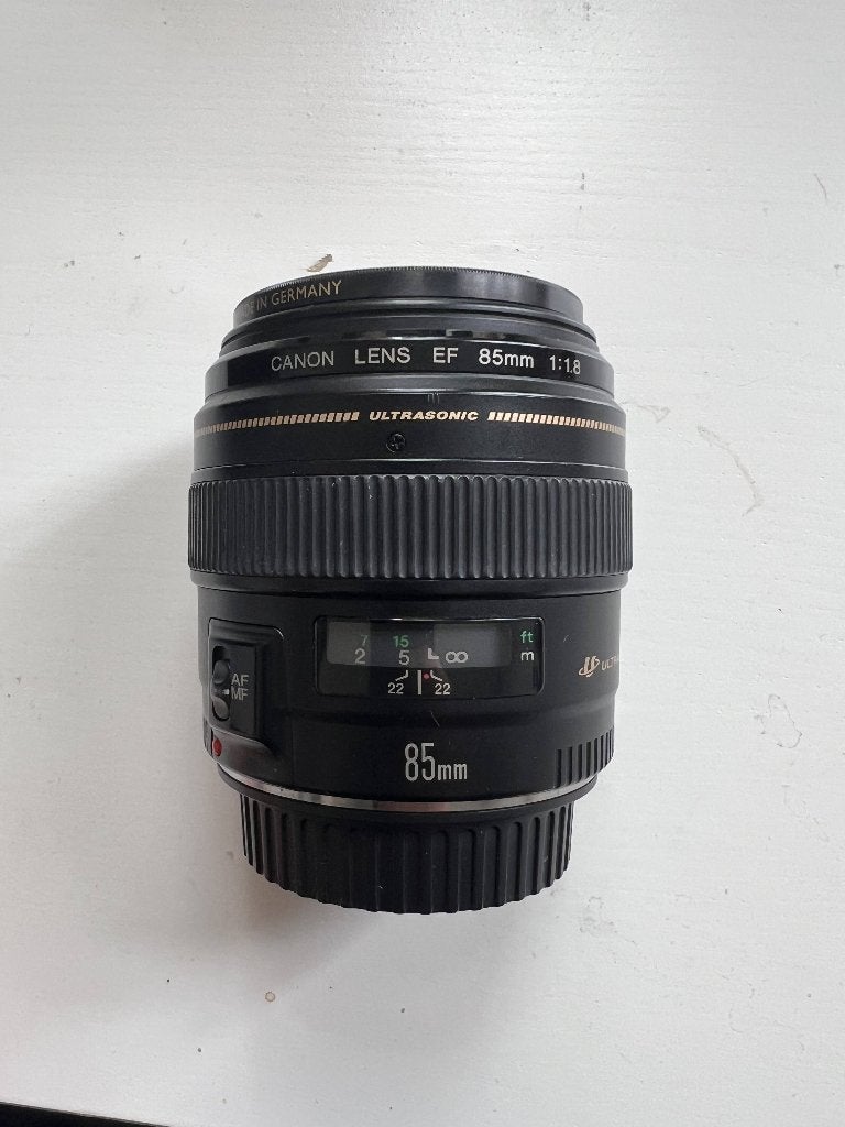 Canon EF 85mm f/1.8 USM, Audio, Tv en Foto, Fotografie | Lenzen en Objectieven, 85 mm, Canon, Zo goed als nieuw, Autofocus