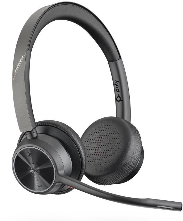 Poly Voyager 4320 UC Headset - Nieuw, Computers en Software, Headsets, Nieuw, Ophalen of Verzenden, Draadloos, Mute-functie