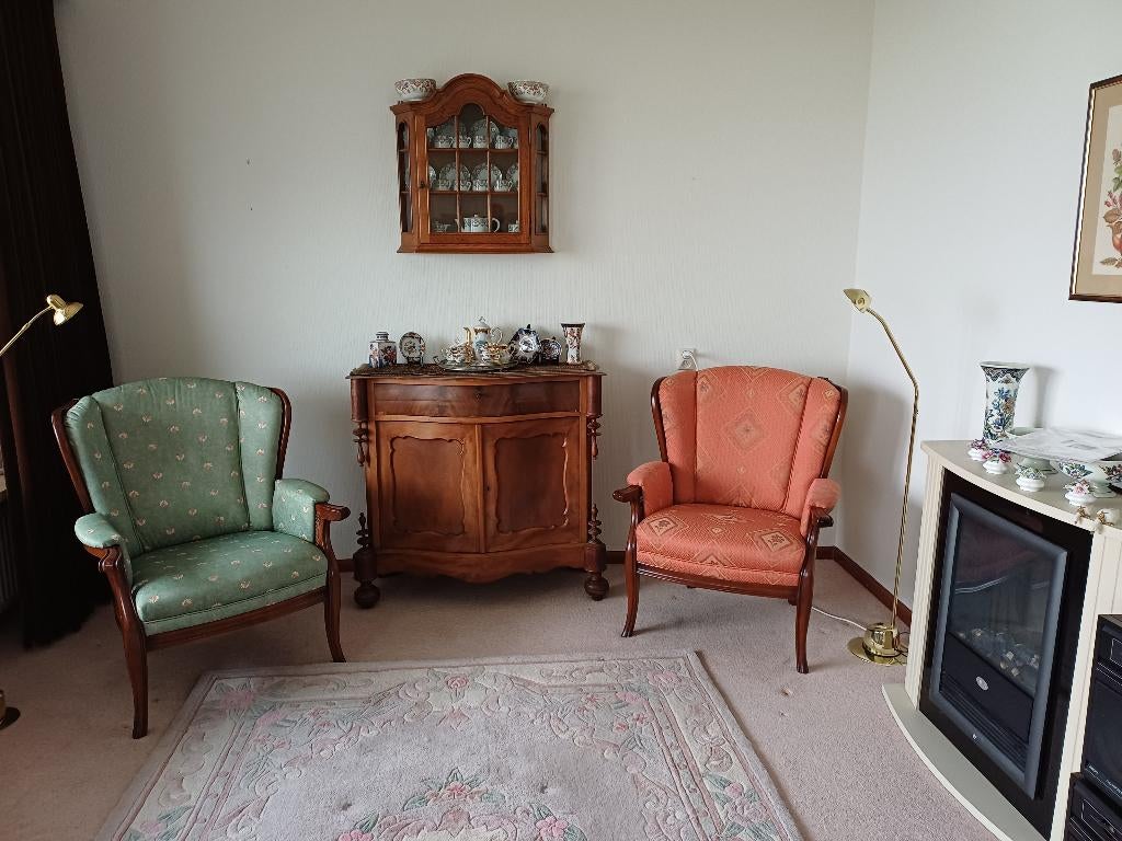 Orenstoelen in uitstekende staat (nog 1 stoel te koop), Huis en Inrichting, Stoelen, Ophalen, Twee, Overige kleuren, Zo goed als nieuw