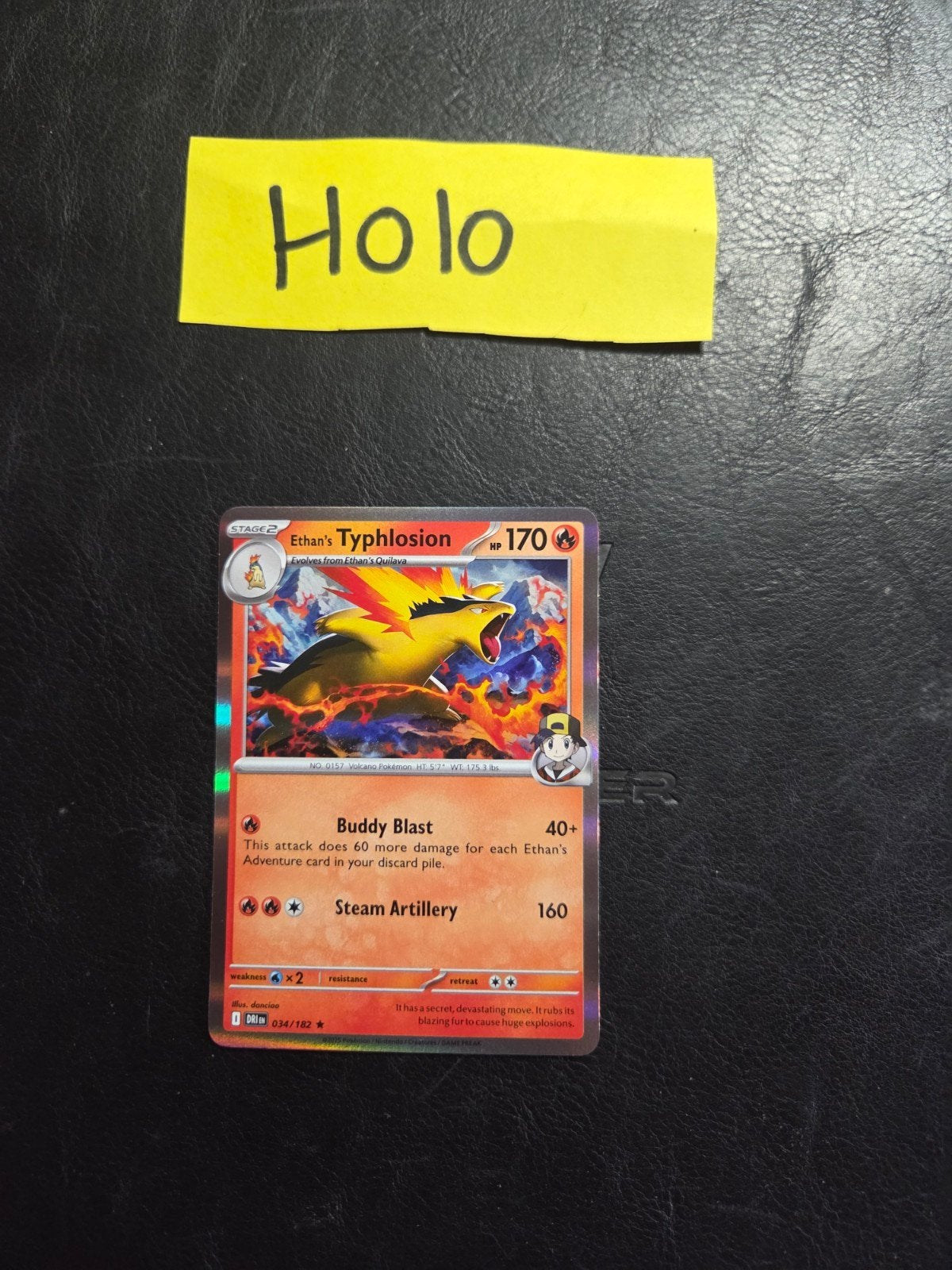 Ethan's typhlosion 034/182 Destined rivals, Ophalen of Verzenden, Zo goed als nieuw