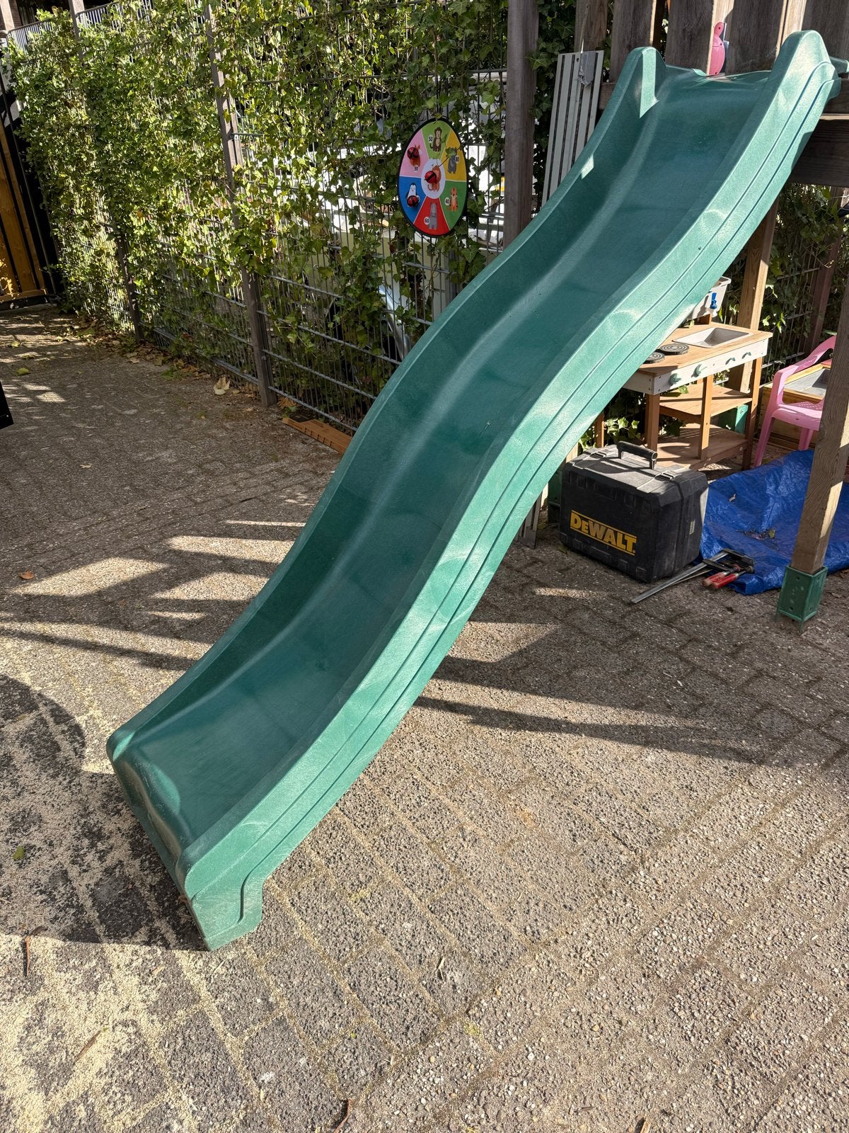 Glijbaan voor speeltoestel, Ophalen, Gebruikt, Glijbaan