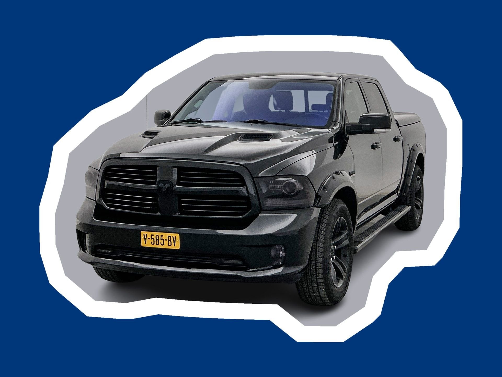 Dodge Ram 1500 5.7 V8 Quad Cab 6'4 Pano Leder Prins LPG Alpi, Auto's, Automaat, Achterwielaandrijving, Gebruikt, 5654 cc