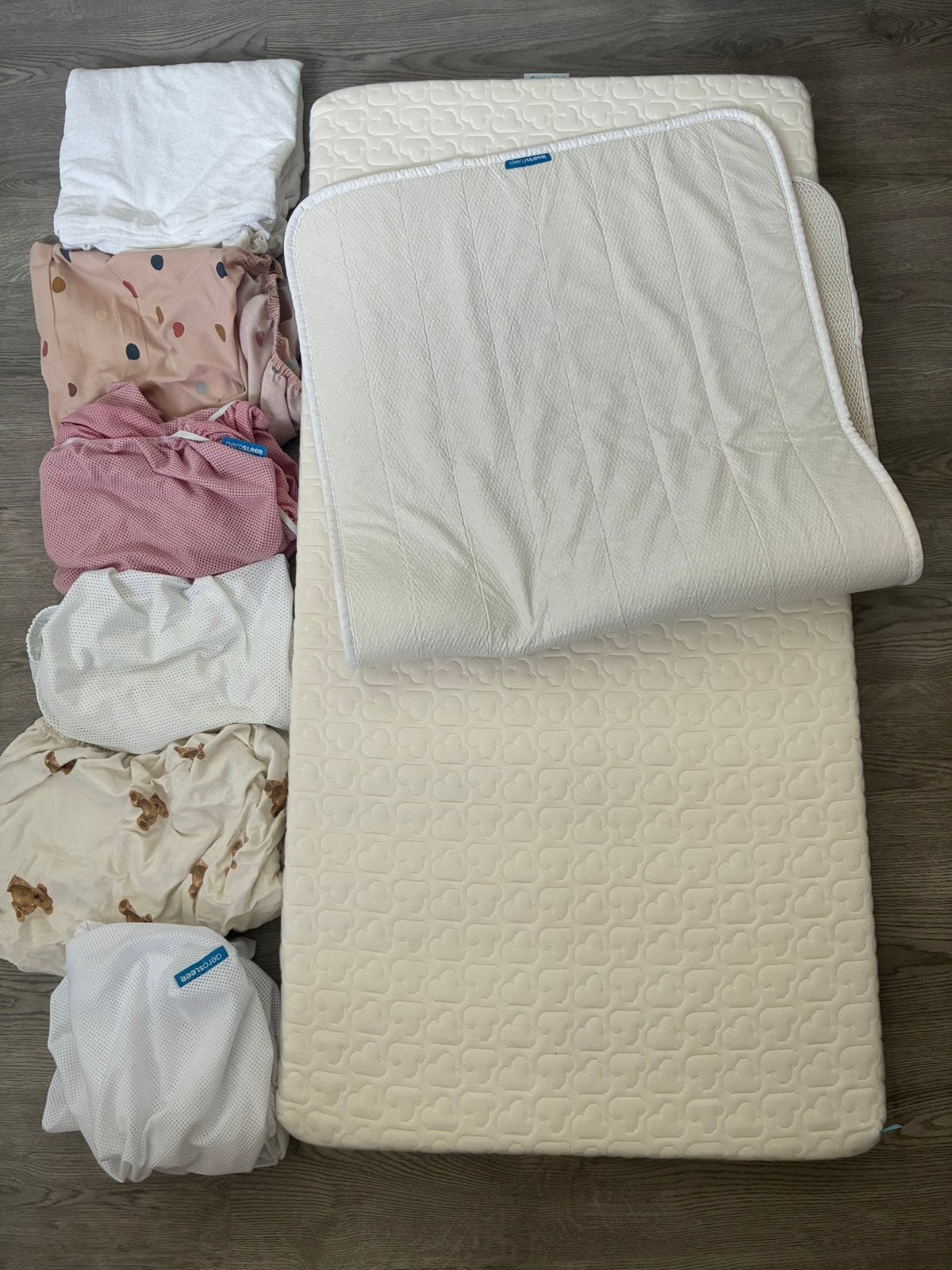 Aerosleep Essential ledikant matras 60x120cm, Kinderen en Baby's, Kinderkamer | Beddengoed, Ophalen, Jongetje of Meisje, Zo goed als nieuw
