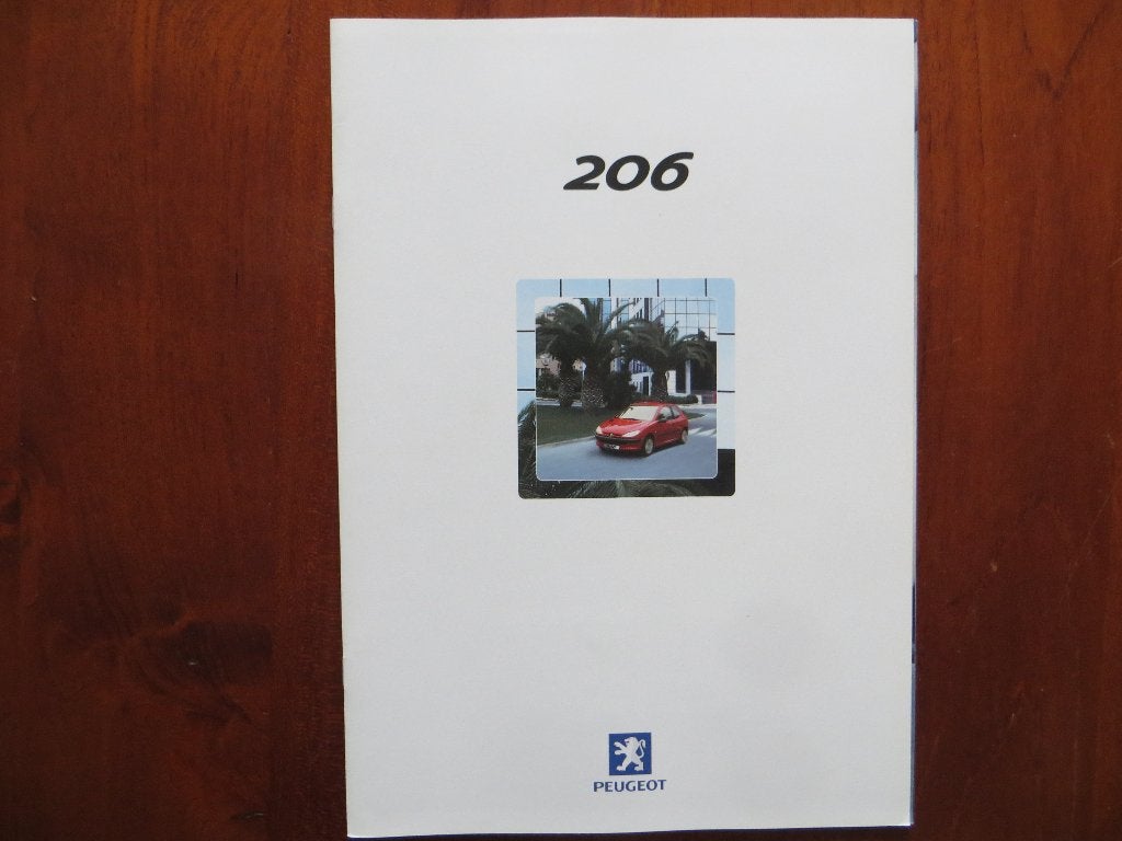 Peugeot 206 (sept. 2001, Ophalen of Verzenden, Nieuw, Peugeot