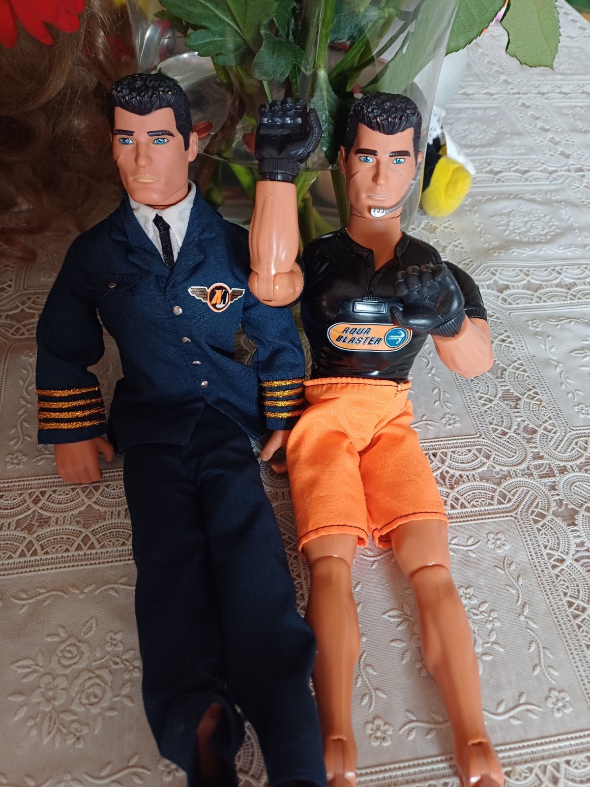 2 Action Man poppen van Hasbro 30cm hoog, Kinderen en Baby's, Ophalen of Verzenden, Gebruikt, Overige typen