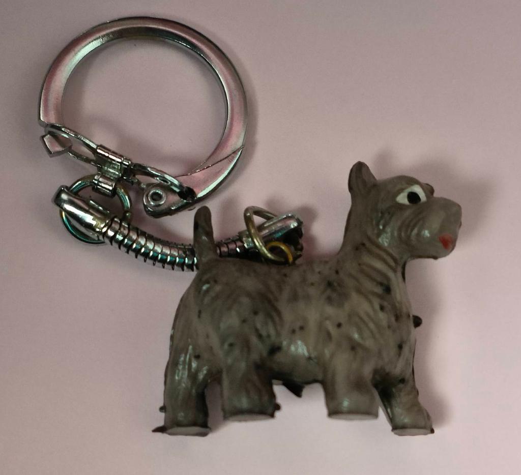 West Highland Terrier sleutelhanger(1), Ophalen of Verzenden, Zo goed als nieuw, Dier of Natuur