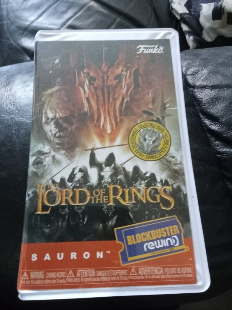 Funko pop blockbuster rewind lord of the rings ( sauron ), Verzamelen, Ophalen of Verzenden, Nieuw