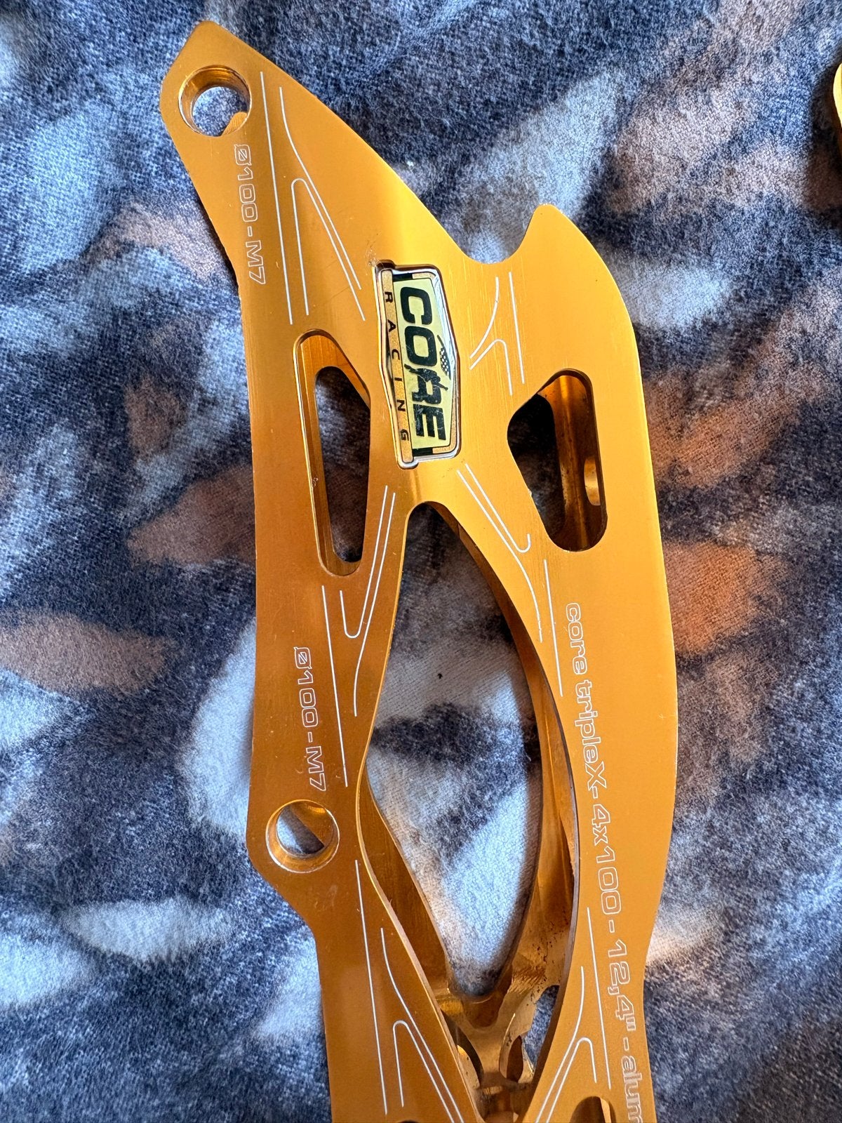 Core Racing Tripex 4x100 12.4" Aluminium Inline Skate Frames, Ophalen of Verzenden, Gebruikt