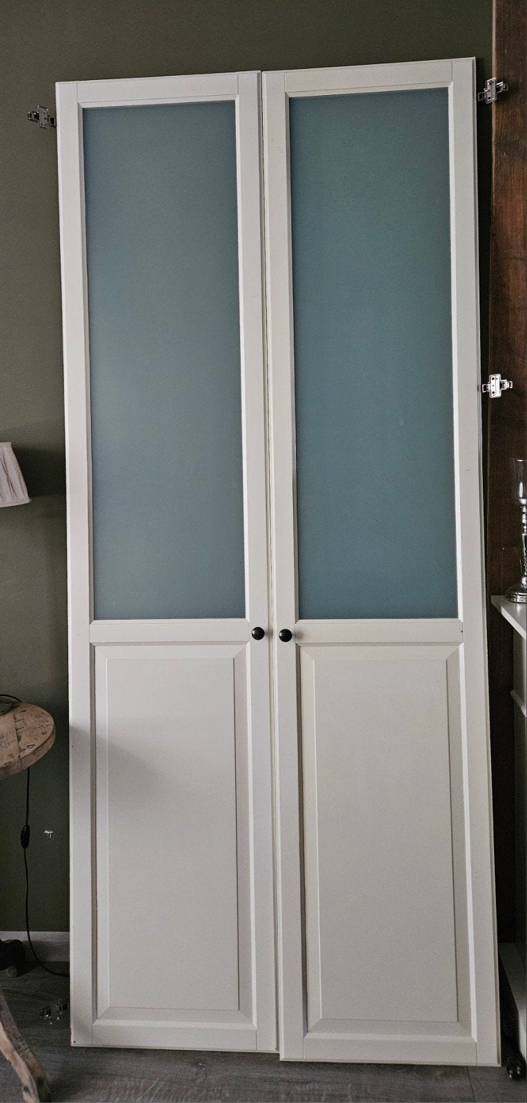 2 ikea Pax kastdeuren 50x236 cm met raampje, Huis en Inrichting, Kasten | Kledingkasten, Ophalen, 200 cm of meer