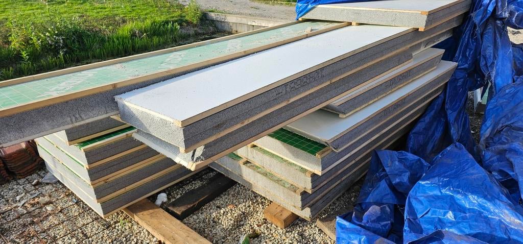 Isolatieplaten dak: Nieuwe en reststukken unidek, Doe-het-zelf en Verbouw, Isolatie en Afdichting, Zo goed als nieuw, Hardschuim (Pir)