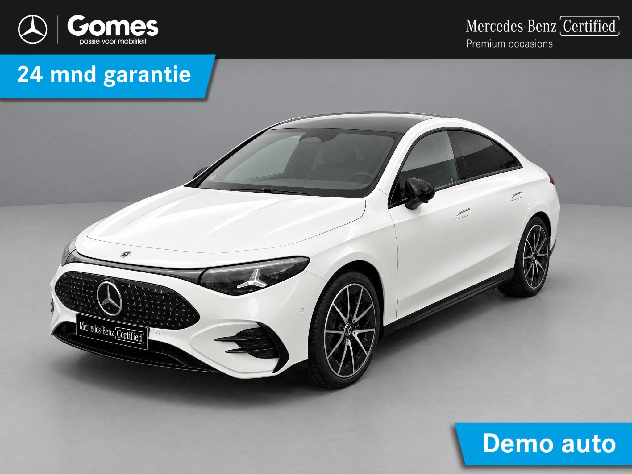 Mercedes-Benz CLA-klasse 250+ Launch Edition AMG | Trekhaak, Auto's, CLA, Achterwielaandrijving, Zwart, Wit