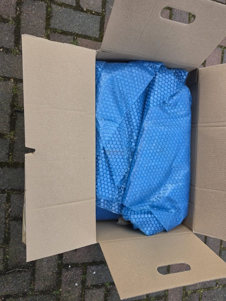 Intex noppenfolie 366 cm, Ophalen of Verzenden, Gebruikt, Afdekzeil