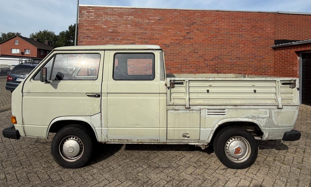 Volkswagen VW T3 Doka 1987 1.6 Diesel belastingvrij, foto 2