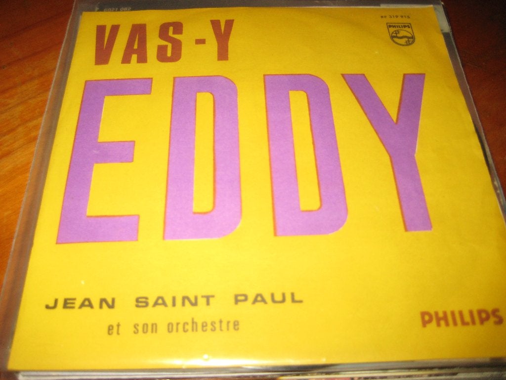 Jean Saint Paul: Vas-Y-Eddy, Cd's en Dvd's, Ophalen of Verzenden, Zo goed als nieuw, Pop