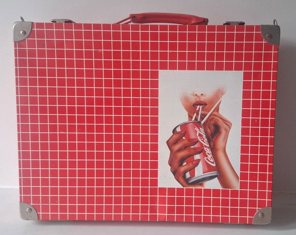 Coca Cola koffertje metaal, Ophalen of Verzenden, Zo goed als nieuw, Gebruiksvoorwerp