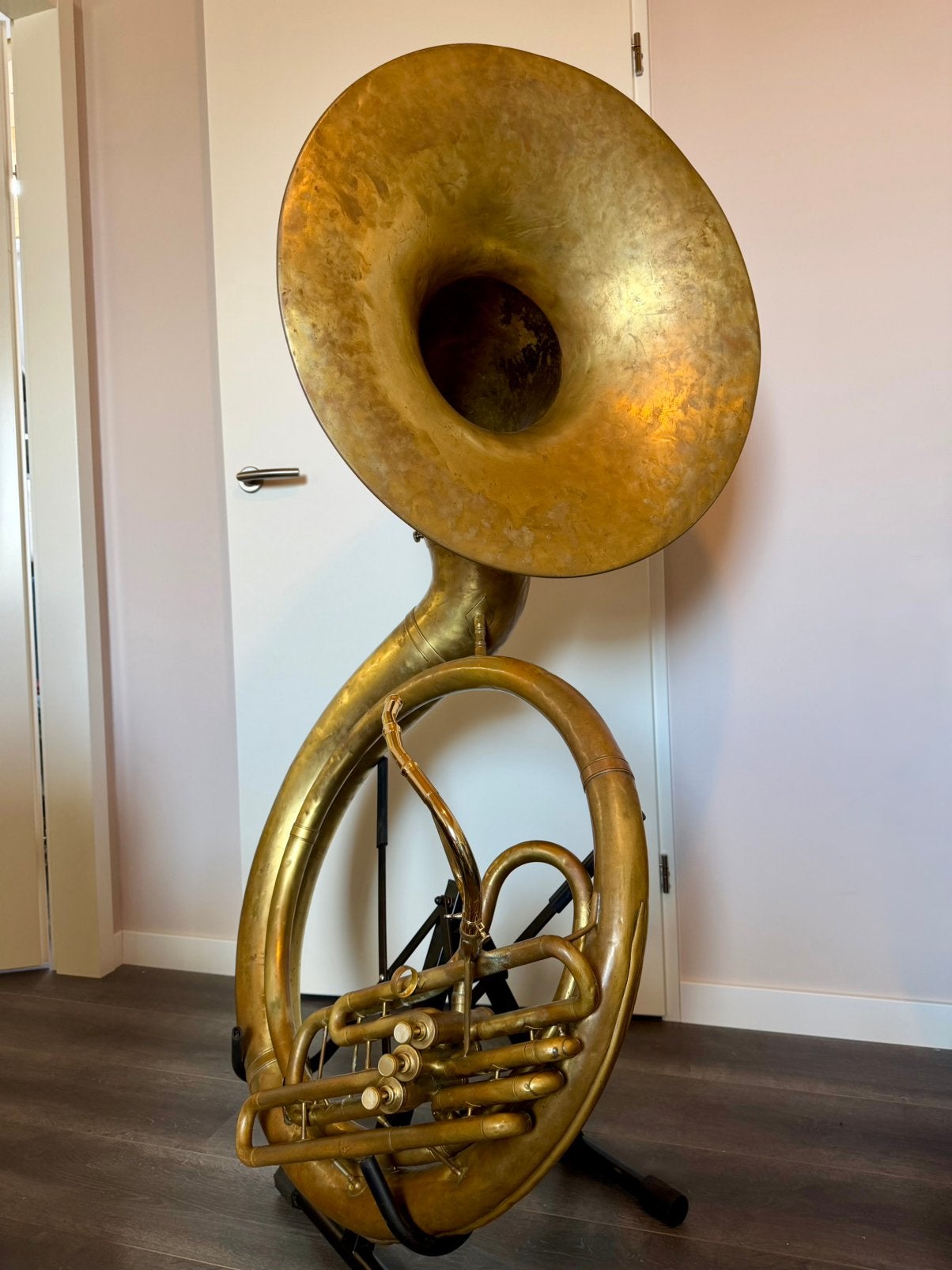 Pan American 64k (Conn 14k) sousafoon uit 1956, Ophalen, Gebruikt, Bes-tuba