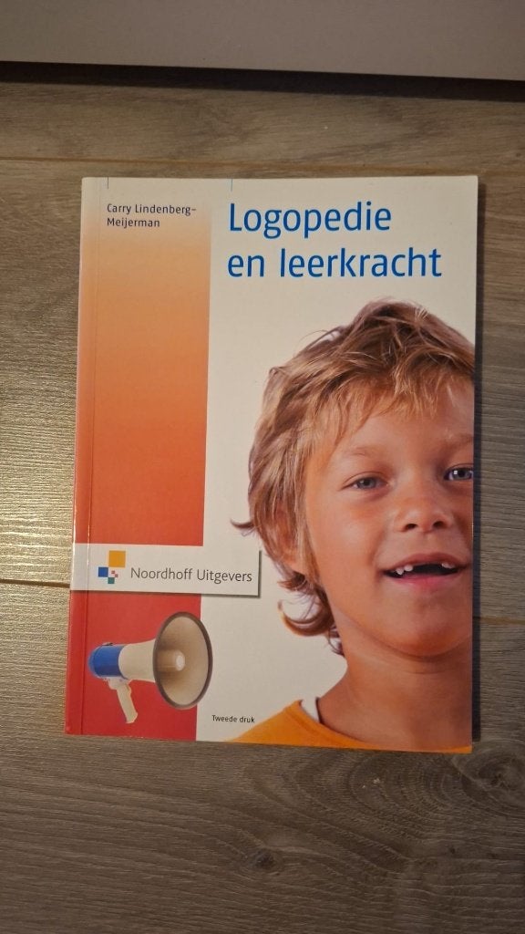 Logopedie en leerkracht (ISBN: 9789001774387), Zo goed als nieuw, Noordhoff Uitgevers, Beta, HBO