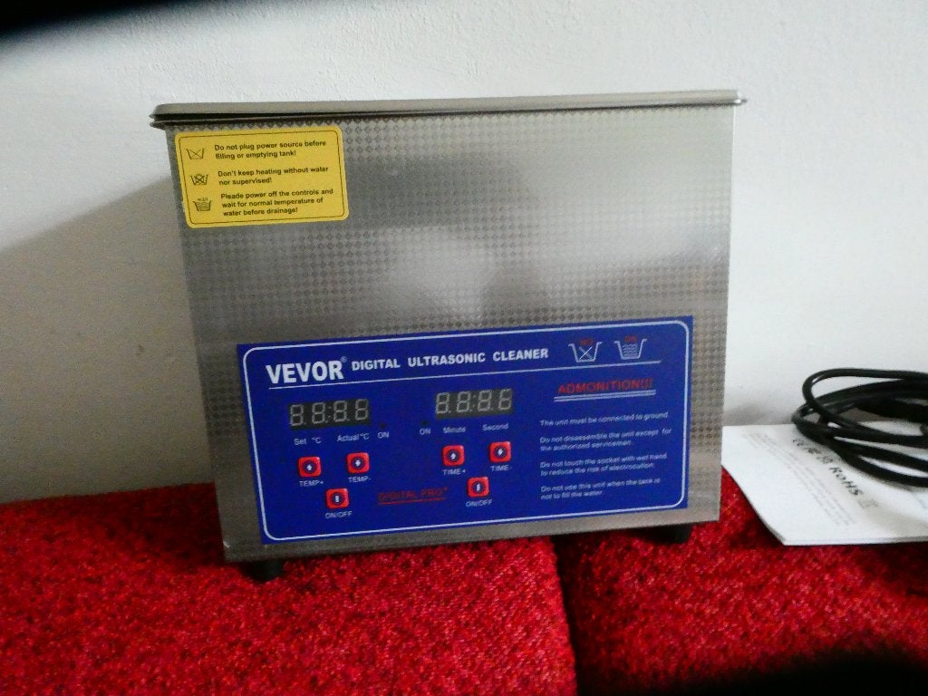 VEVOR digitale ultrasone reiniger mh 020s 3L  DEFECT, Ophalen of Verzenden, Nieuw