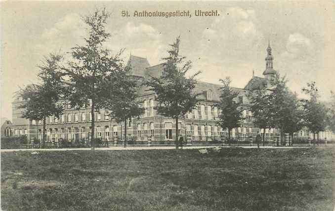 301-208-025 Utrecht St Anthoniusgesticht, Verzenden, Voor 1920, Utrecht