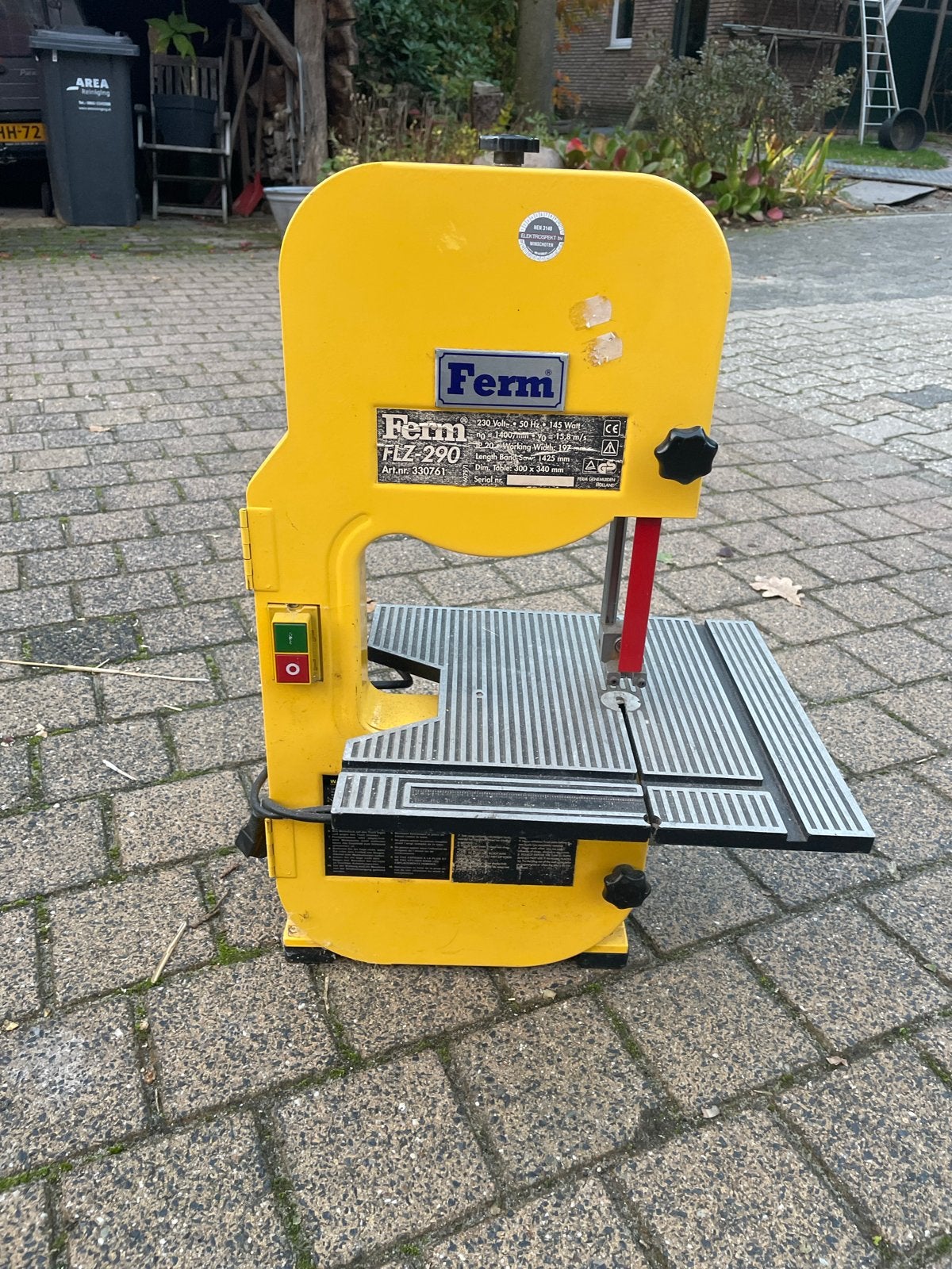 Ferm lintzaag FZ-290 - Geen zaagblad, Ophalen of Verzenden, Gebruikt, Lintzaag