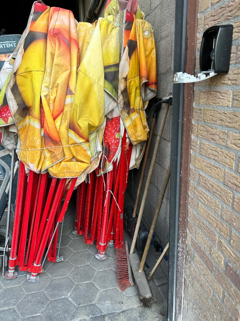 verkoop tent, Ophalen