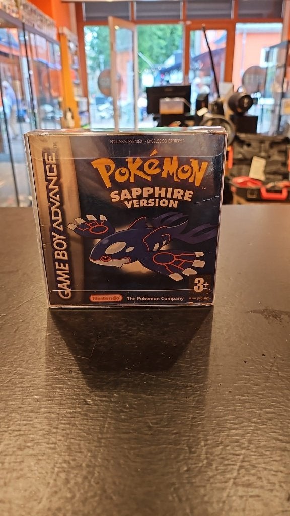 Pokemon sapphire GBA | Goede staat | Met doos, Spelcomputers en Games, Avontuur en Actie, ., 1 speler, Ophalen of Verzenden