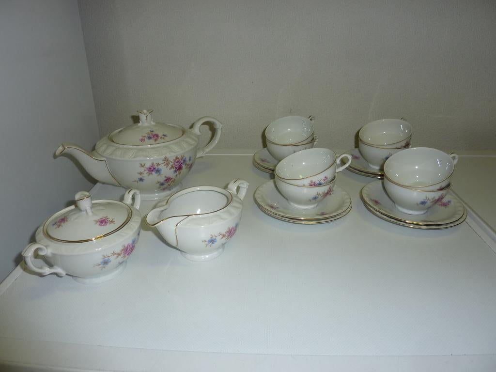 Oud thee servies., Ophalen of Verzenden