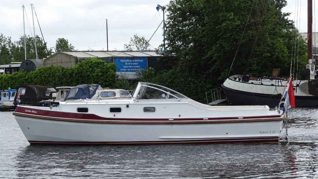 Vaarklare en als nieuwe Vedette OK 8.20 Cabrio, Overige merken, 70 cm, Diesel, Walstroom