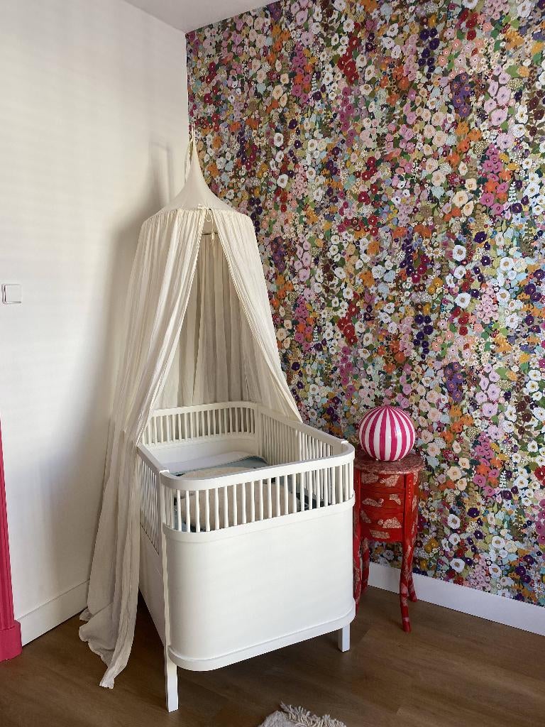 sebra ledikant bed, Kinderen en Baby's, Babywiegjes en Ledikanten, Ophalen, Zo goed als nieuw, Ledikant