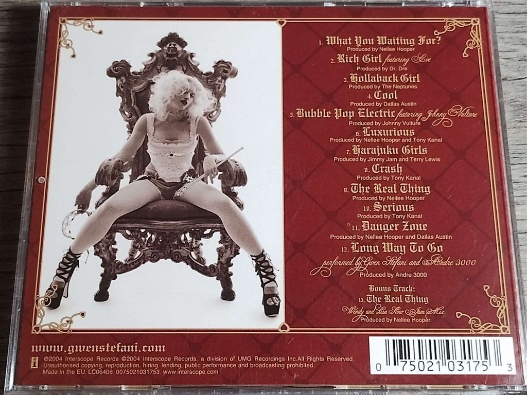 Gwen Stefani - Love Angel Music Baby, Ophalen of Verzenden, Zo goed als nieuw