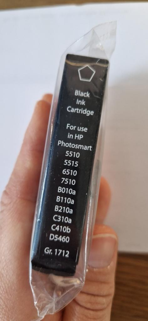 HP Photosmart Zwarte Inkt Cartridge - Nieuw, Ophalen of Verzenden, Nieuw, Cartridge, 123inkt.nl (vervangt HP/Canon)
