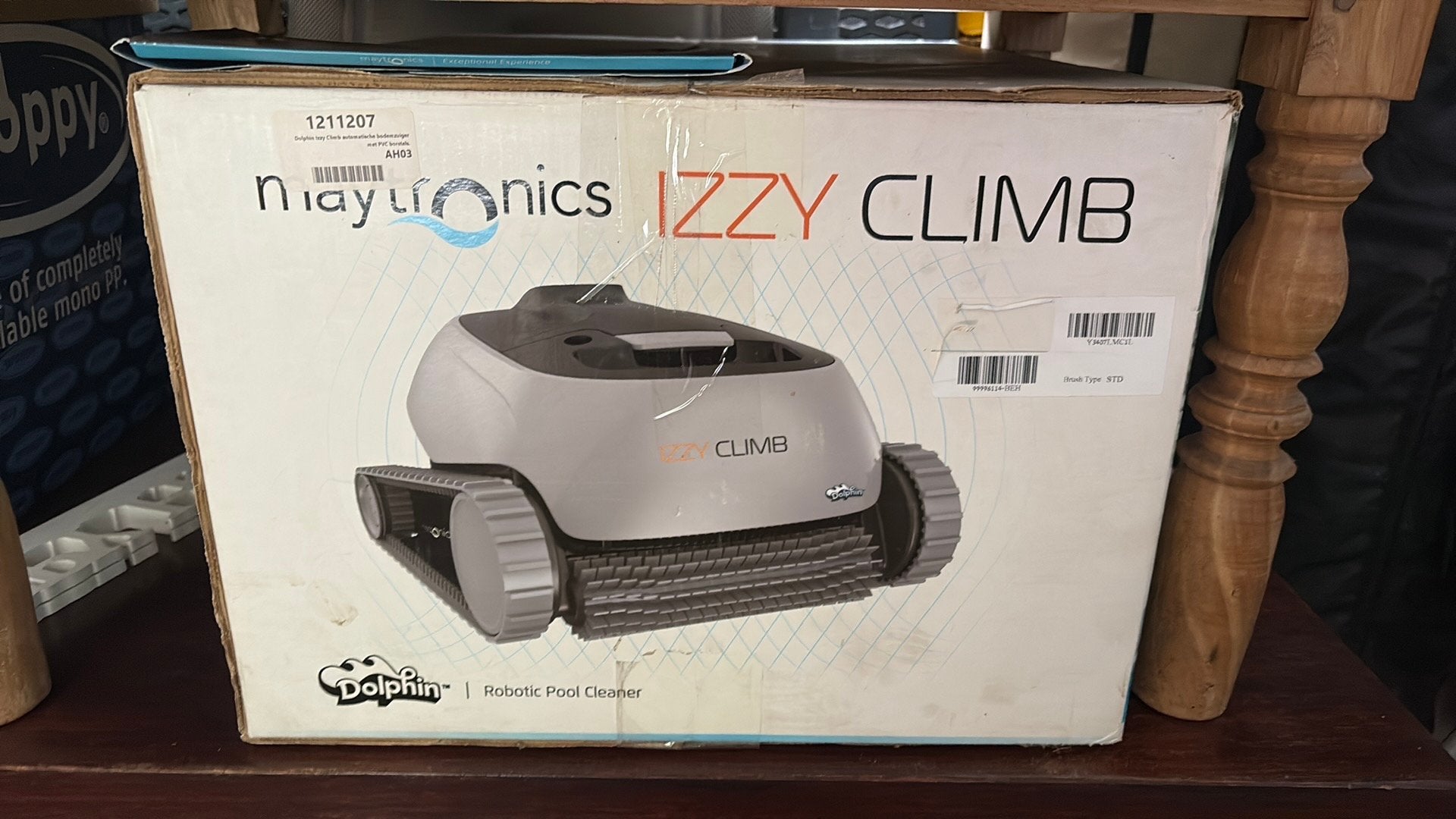 Izzy. Climb (Dolphin) zwembad robot, Ophalen, Zo goed als nieuw