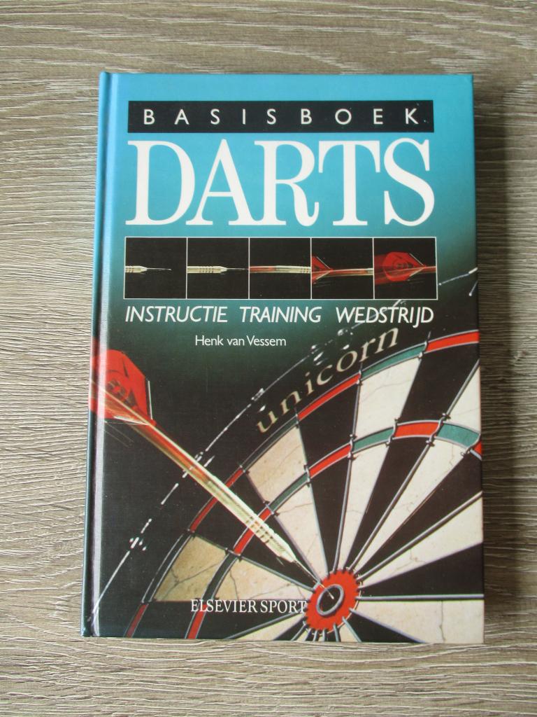 Basisboek darts instructie training wedstrijd - Henk van V, Ophalen of Verzenden, Gelezen, Overige onderwerpen