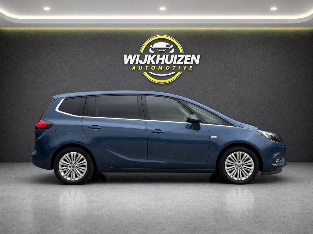 Opel Zafira 1.4 Turbo Business+ 7 Persoons Automaat met Pano, Auto's, Opel, 4 cilinders, Blauw, 7 stoelen, Origineel Nederlands