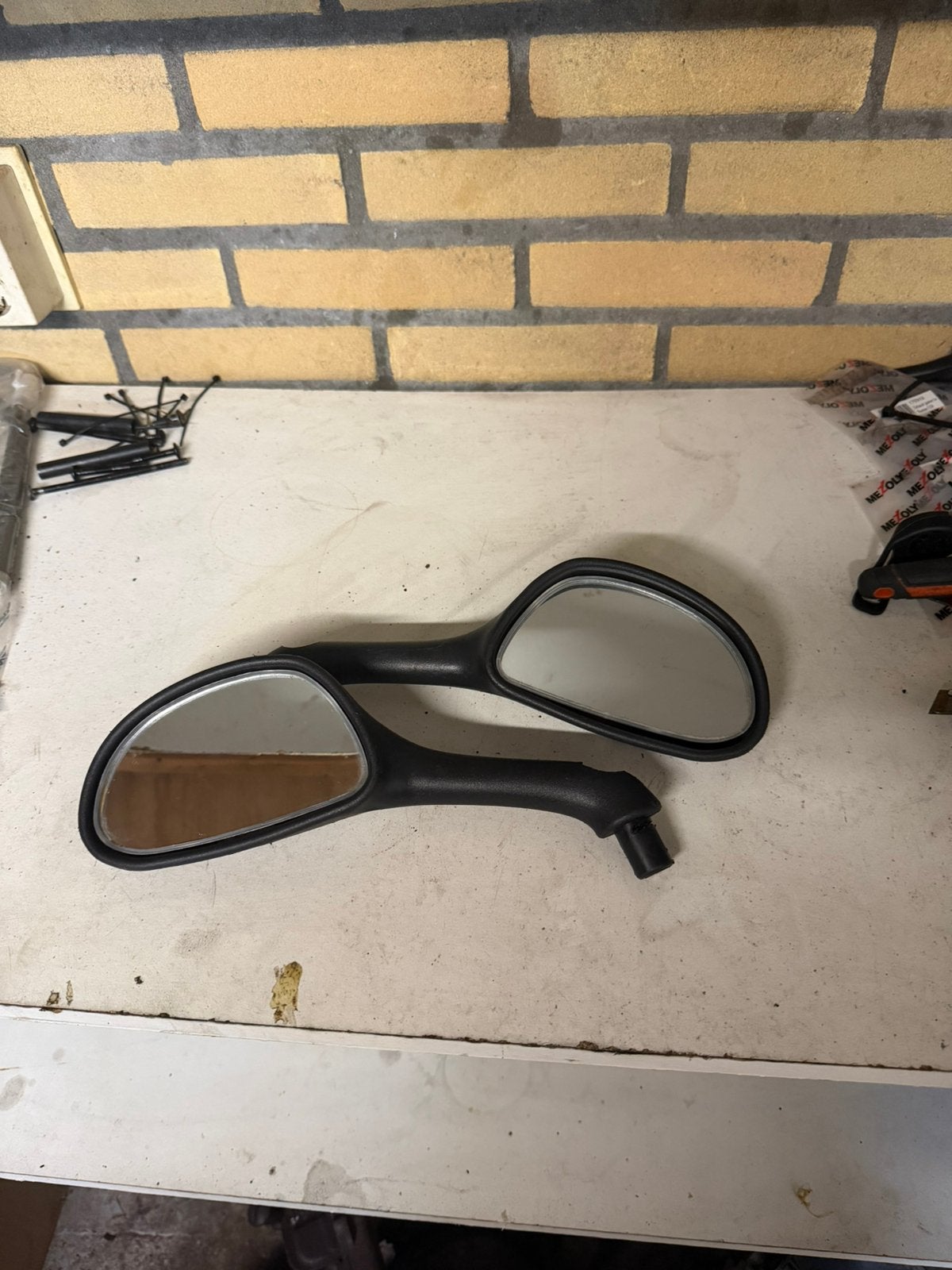Originele Gilera runner spiegels, Ophalen of Verzenden
