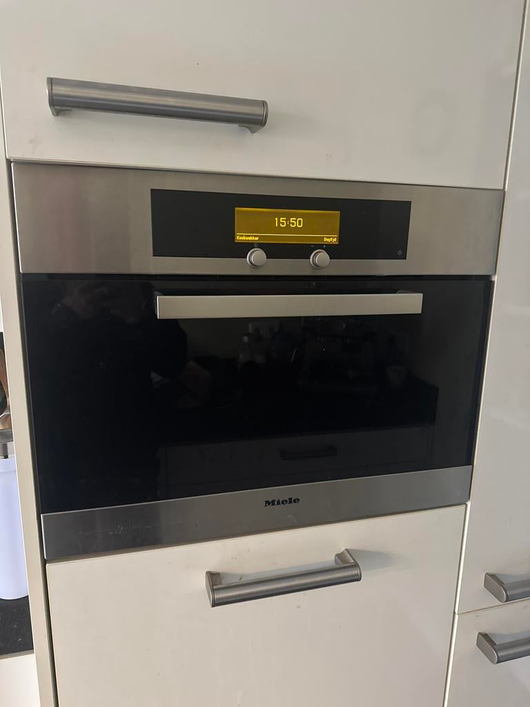 Miele inbouw stoomoven, Gebruikt, Oven, Ophalen of Verzenden, Stoom