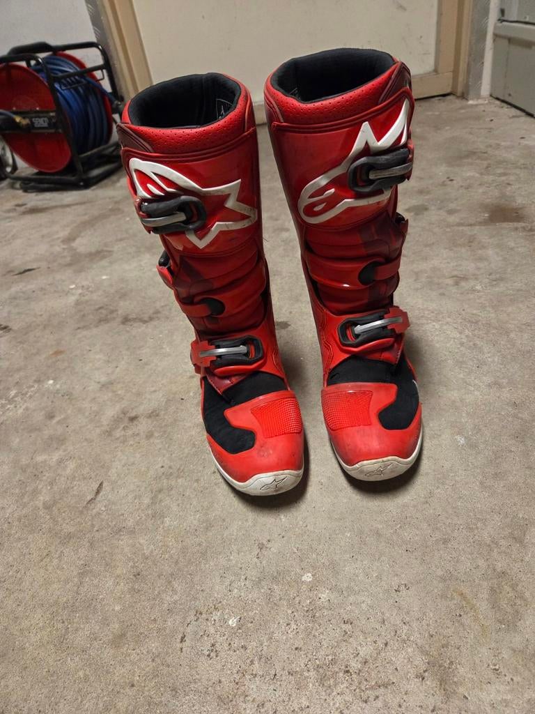 Alpinestars Tech 7 motorcrosslaarzen, maat 39 (US 6), Motoren, Kleding | Motorkleding, Laarzen, Heren, Tweedehands, Ophalen