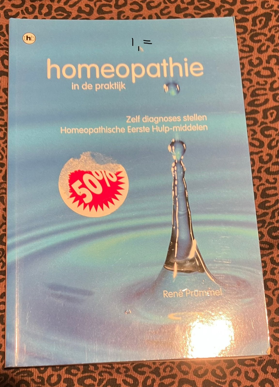 Boek homeopathie nw, Ophalen of Verzenden, Nieuw