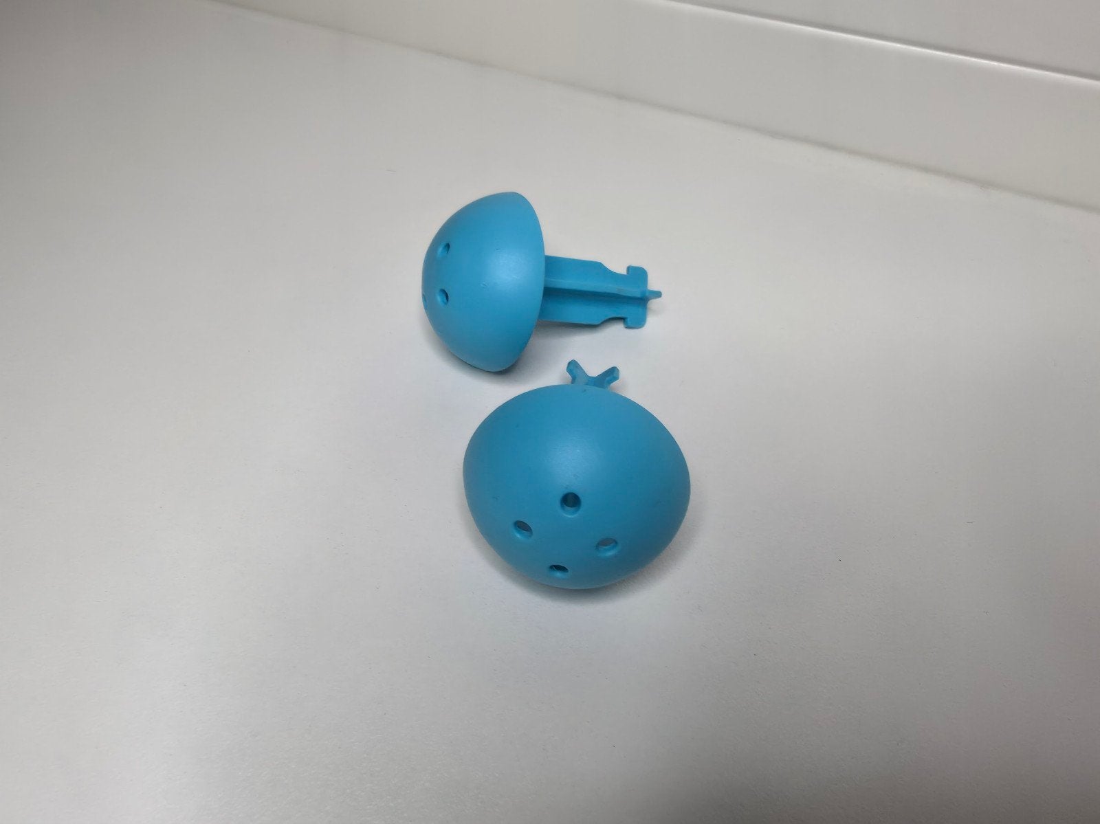LEGO Duplo: 2x Blauw Schiet Pijltje Onderdelen
