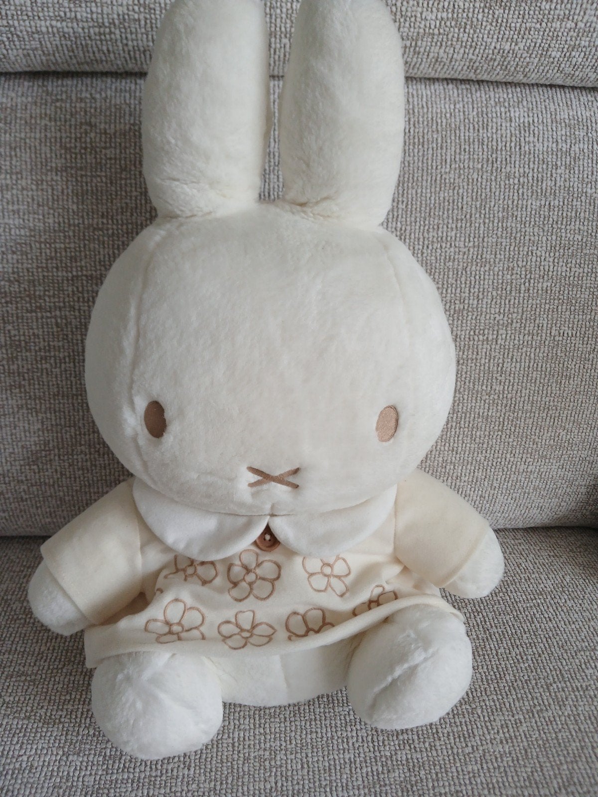 Zeldzame Sekiguchi Nijntje (Miffy) Pluche XL – 60 cm – White, Ophalen of Verzenden, Zo goed als nieuw
