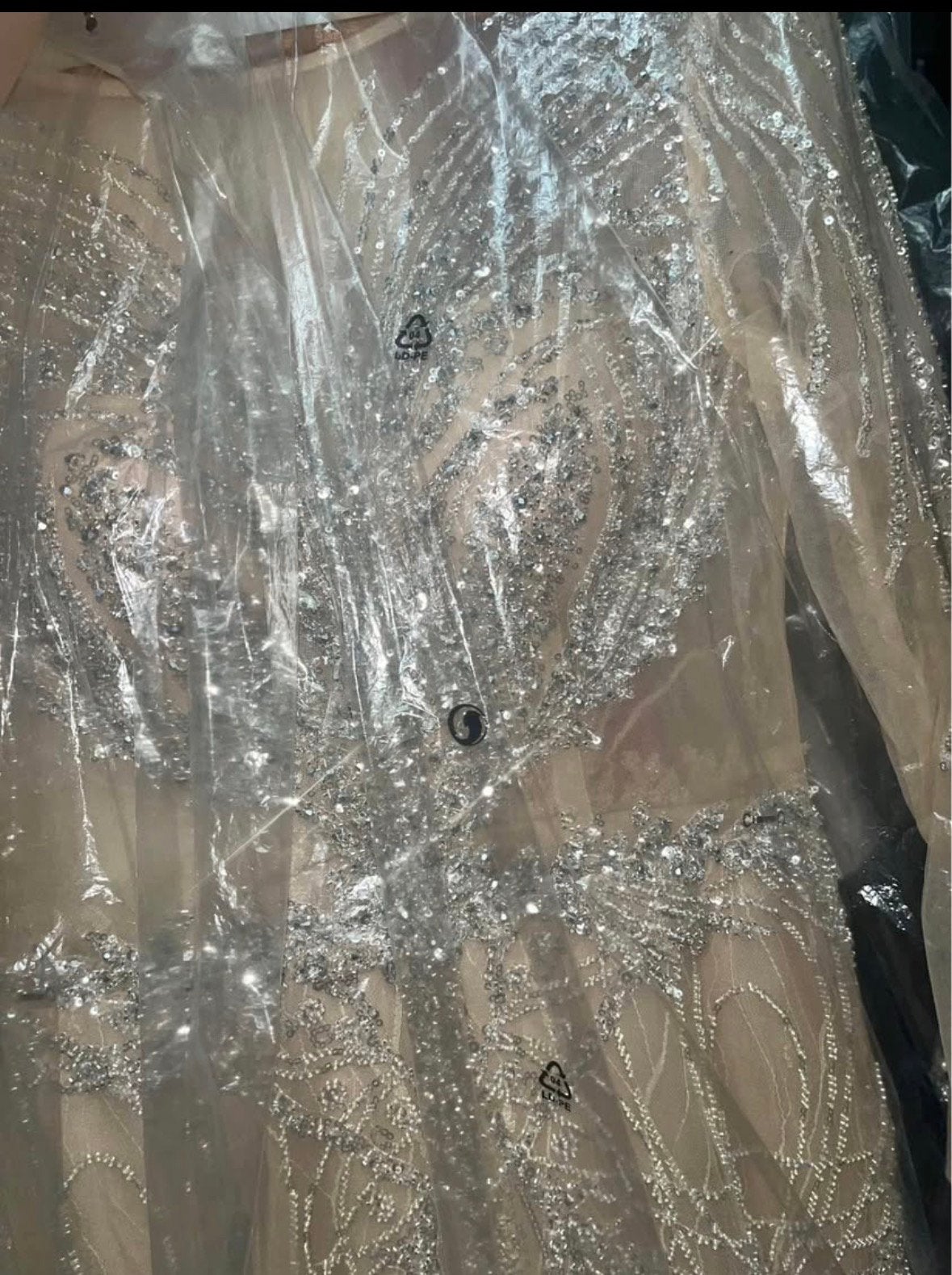 Galajurk beige, Kleding | Dames, Maat 38/40 (M), Beige, Nieuw, Ophalen of Verzenden