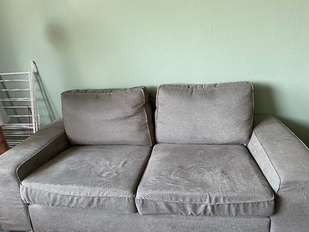 Bank ikea, Ophalen, Gebruikt, Tweepersoons, Rechte bank